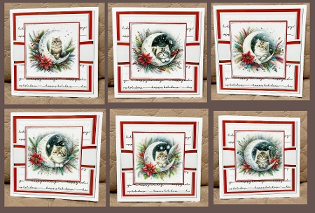 Christmas Moon_Cats by Suzi Cooper