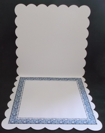 8 x 8 Pretty Floral Blank Inserts by Suzi Cooper