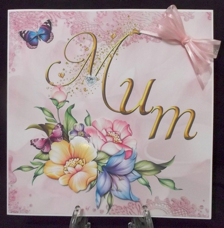Flowers & Gems for Mum 8x8inch Step by Step by Suzi Cooper