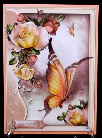 Sunset Roses & Butterflies Mini Kit by Suzi Cooper