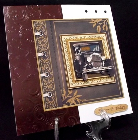 Vintage Car Old But Classic Quick Card by Suzi Cooper