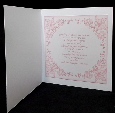 Floral Toppers & Verses Pink Lilac Digital Stamps or Insert by Suzi Cooper