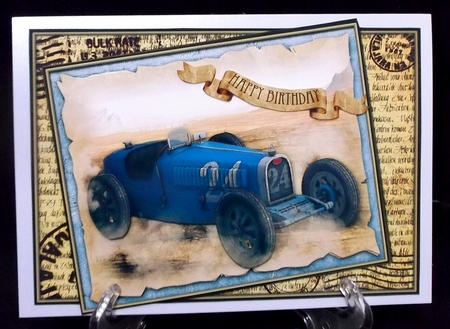 Off Road Vintage Car Mini Kit by Suzi Cooper