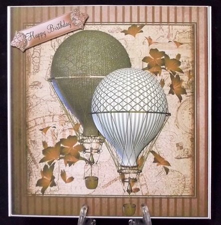 Masculine Steampunk Style Hot Air Balloons by Suzi Cooper