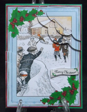 A6 Snowball Fight by Suzi Cooper