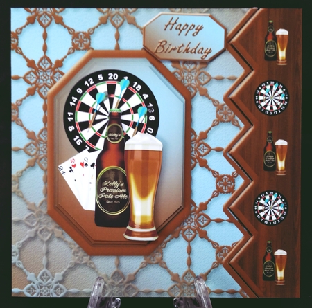 Boys Night Zig Zag Border Mini Kit by Suzi Cooper