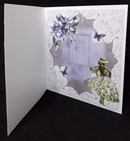 Insert to Compliment Lace and Lilac Topper by Suzi Cooper