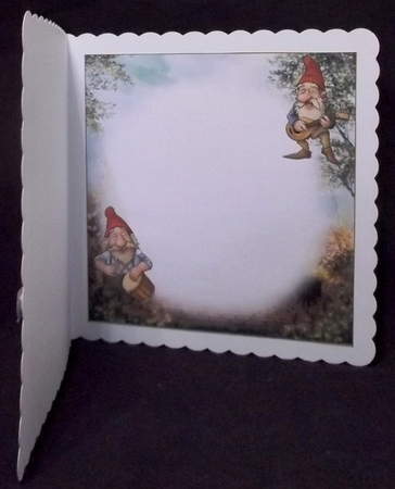 8x8 Gnome Birthday Band Mini Kit Insert by Suzi Cooper