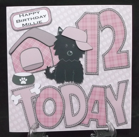 'any Age' Jazz the Dog with Cap Mini Kit by Suzi Cooper