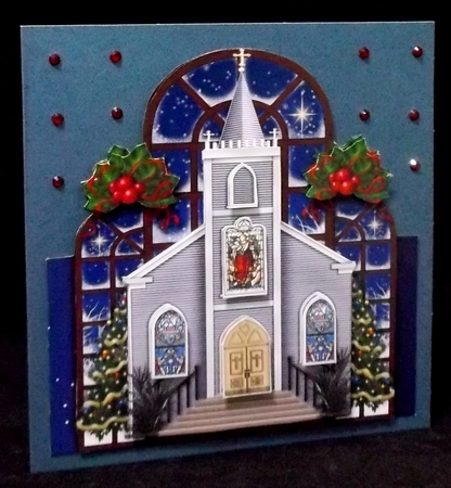 Christmas Church Mini Kit by Suzi Cooper