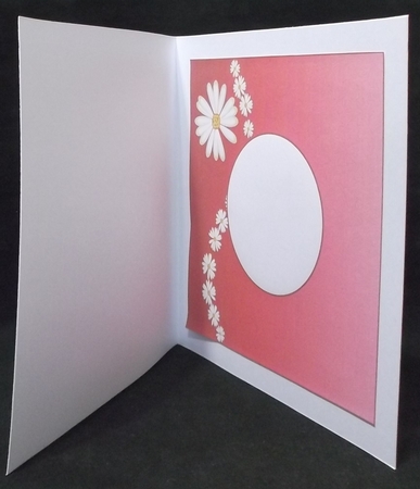 Daisies Swirl Insert 8x8 by Suzi Cooper