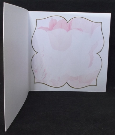 Tulips Pink Large Blooms 8inch Insert Panel by Suzi Cooper