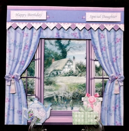 Cottage View Window Aperture 8x8 Mini Kit by Suzi Cooper