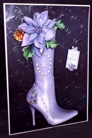 Christmas Boot by Suzi Cooper