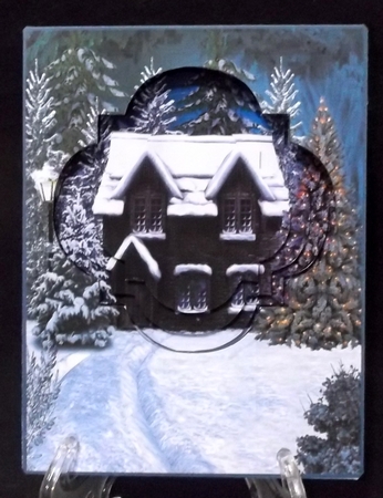 Winter Welcome Frame Pyramage Card Kit by Suzi Cooper