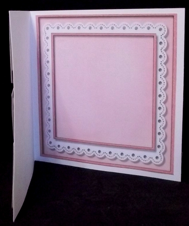 Lovely Pink Ihncert with Lace  by Suzi Cooper
