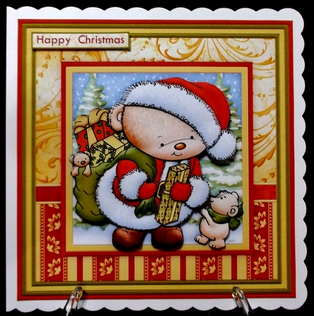 Gimme Gimme Christmas 7.5 Decoupage Mini Kit by Suzi Cooper