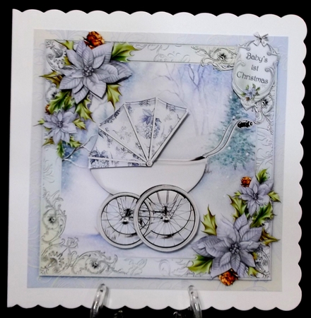 Christmas Pram by Suzi Cooper