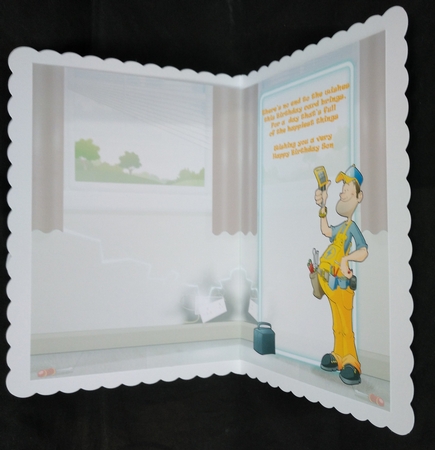 Electrician Dude Insert by Suzi Cooper