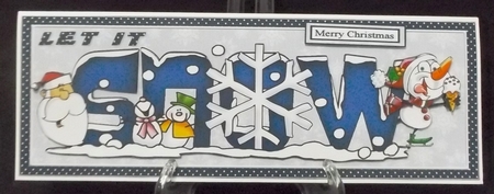 Let It Snow Large Dl by Suzi Cooper