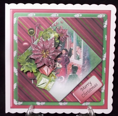 Christmas Carols - Diamond Panel Card Mini Kit by Suzi Cooper