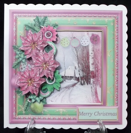 A Country Christmas - Layered Frame Card Mini Kit by Suzi Cooper