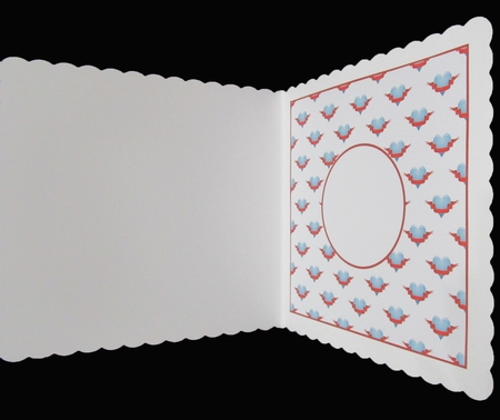 Heart with Ribbon Insert 8x8 by Suzi Cooper