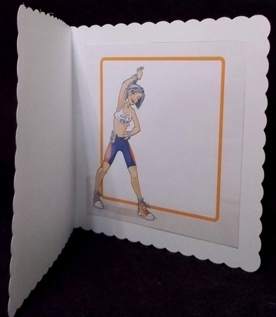 Get Fit Dudess Purple 8x8 Insert by Suzi Cooper