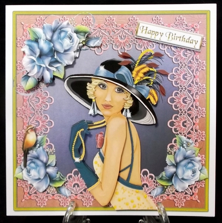 Stunning Flapper Lady No 15 Mini Kit by Suzi Cooper