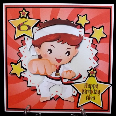 Karate Kid - Hi-ya, Birthday Boy by Suzi Cooper