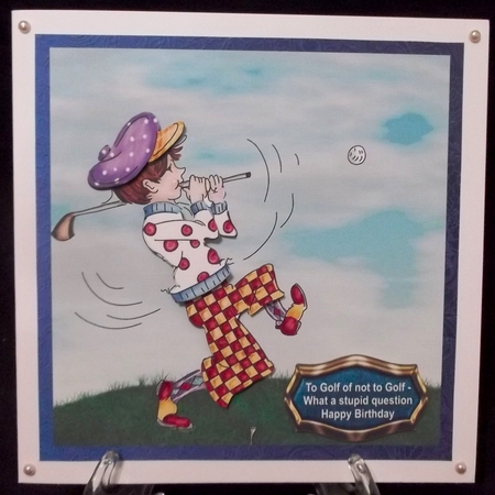 Golfers Birthday by Suzi Cooper