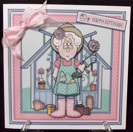 Gardening Molly Mini Kit Birthday/Mothers Day/Retirement by Suzi Cooper