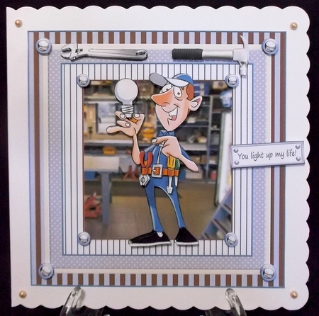 You Light Up My Life Topper by Suzi Cooper