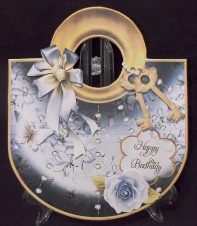 Blue Floral Handbag Mini Kit by Suzi Cooper