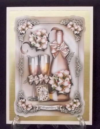 Anniversary Wedding Champagne Mini Kit by Suzi Cooper