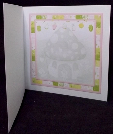 Fairy house & little fairies insert by Suzi Cooper