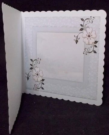 A Beautiful View Of The Mountains 8X8 Insert by Suzi Cooper