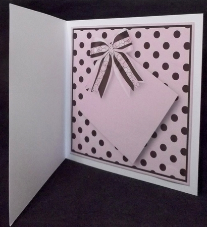 Insert for Baby Girl Decoupage Card by Suzi Cooper