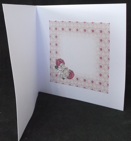Framed Food and Floral Quick Card Sheet Insert and Gift Tag by Suzi Cooper