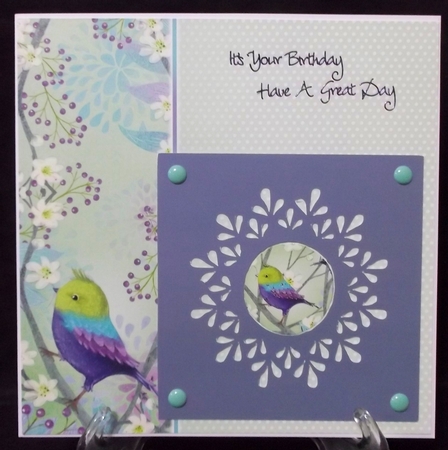 4 square frame toppers by Suzi Cooper