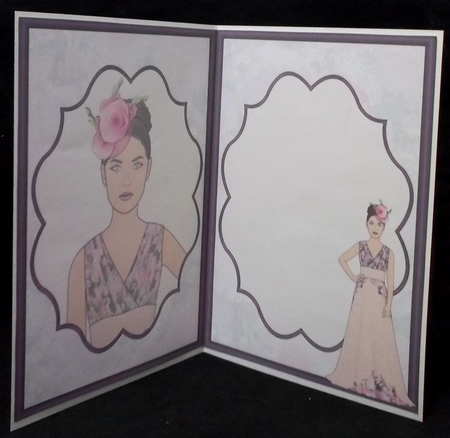 Floral Couture High Fashion A5 Insert Subtle Shade by Suzi Cooper