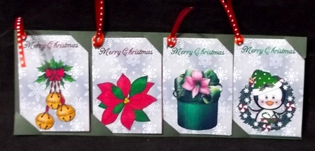 Christmas gift cards sheet 2 by Suzi Cooper