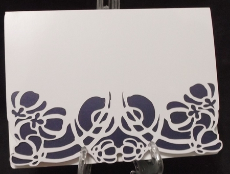 Art deco over the edge card 1 by Suzi Cooper