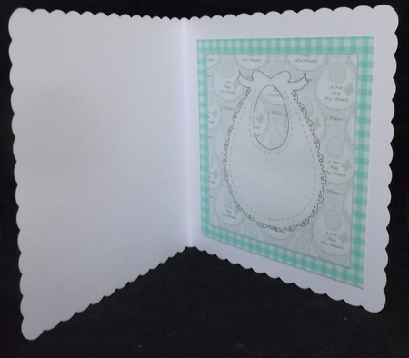 baby bib insert by Suzi Cooper