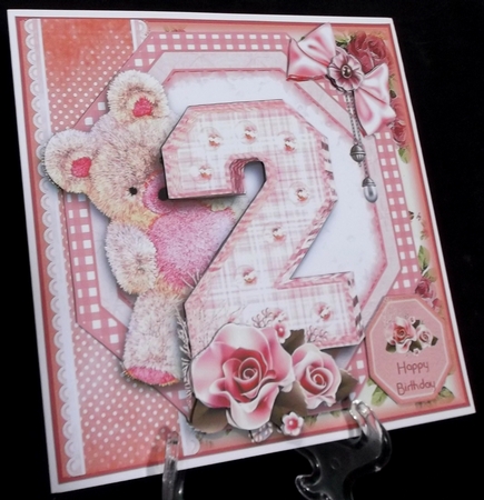 2 Today Girl Card Front Kit by Suzi Cooper