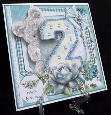 2 Today Boy Card Front Kit by Suzi Cooper