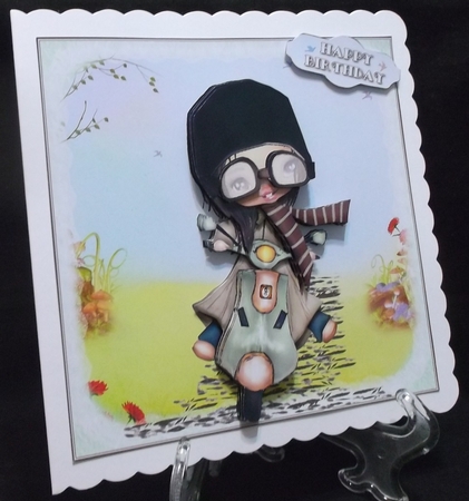 Little Lady Scooter Chic Mini Kit  by Suzi Cooper