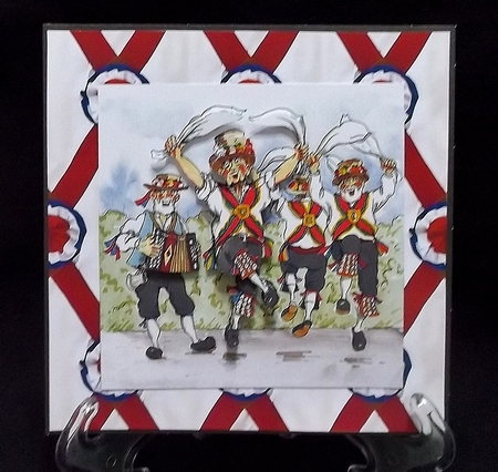 The Wrinklies Decoupage - Morris Men by Suzi Cooper