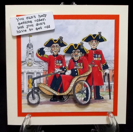 The Wrinklies Decoupage - Age Gone By by Suzi Cooper