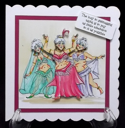 The Wrinklies Decoupage - Jiggle and Jig by Suzi Cooper